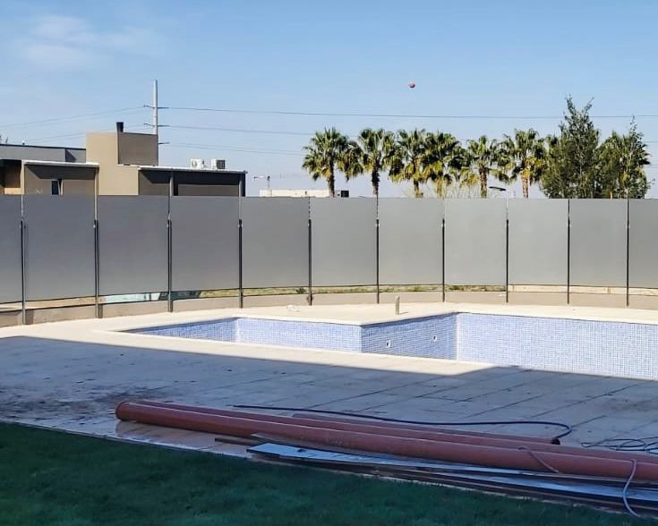 Cierre piscina